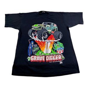 *****SOLD*****Rare Vintage 1994 Dennis Anderson Grave Digger Monster Truck Shirt